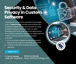 Security & Data Privacy in Custom Software