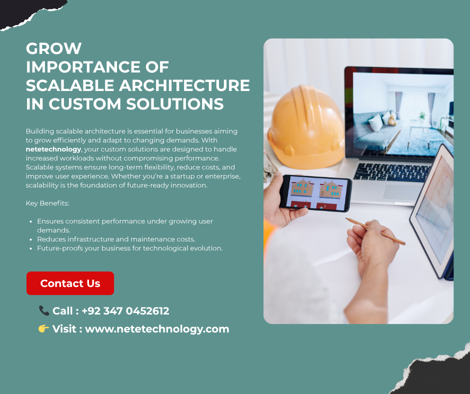 grow Importance of Scalable Architecture in Custom Solutions